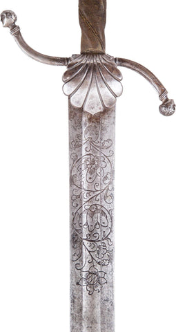 FINE AND RARE GERMAN HAND AND A HALF SWORD C.1620 - The History Gift Store