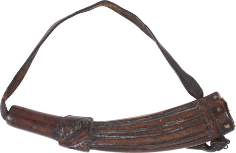 Very Rare 17th Century Scottish Priming Flask - The History Gift Store