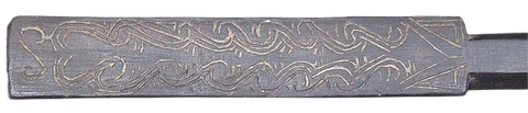 FINE NEW GUINEA LIME SPATULA - Fagan Arms