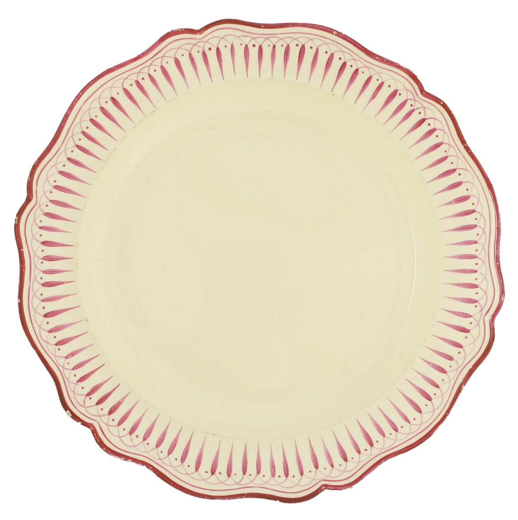 ENGLISH CREAMWARE PLATE, 18TH-EARLY 19TH CENTURY - The History Gift Store