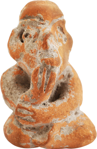 FINE SMALL CHUPICUARO FIGURE 400BC-200AD MEXICO - Fagan Arms