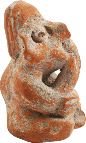 FINE SMALL CHUPICUARO FIGURE 400BC-200AD MEXICO - Fagan Arms