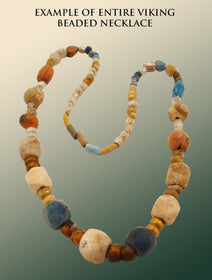 VIKING LAPIS LAZULI AMULET NECKLACE C.800-1050 AD - The History Gift Store