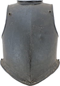A FINE MID-17TH CENTURY ENGLISH QUADRUPLEX CAVALRY BREASTPLATE