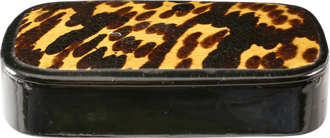 EUROPEAN OR AMERICAN SNUFF BOX, 18TH-19TH CENTURY - Fagan Arms