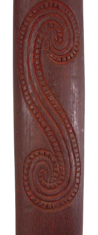 RARE MAORI BATTLE AXE PATITI, 19TH CENTURY - Fagan Arms