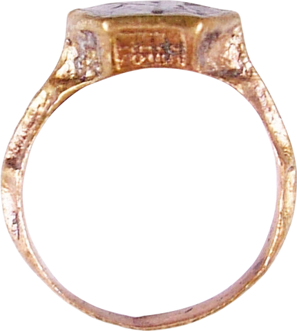 BYZANTINE WEDDING RING, 6TH-7TH CENTURY AD, SIZE 8 ½ - Fagan Arms
