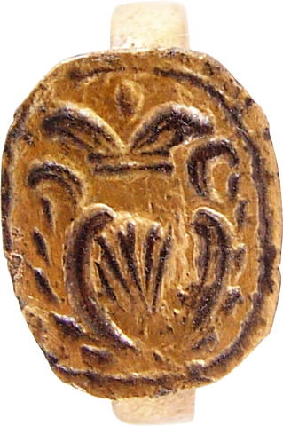 FINE GRECO-ROMAN RING, C.200 BC-100 AD., SIZE 10 - Fagan Arms