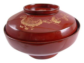 JAPANESE LACQUERED BOWL OWAN, MEIJI PERIOD, 1867-1912 - Fagan Arms