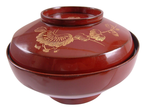 JAPANESE LACQUERED BOWL OWAN, MEIJI PERIOD, 1867-1912 - Fagan Arms