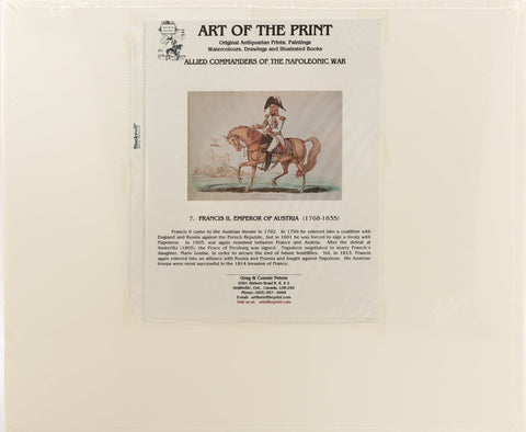 ALLIED COMMANDERS OF THE NAPOLEONIC WAR, C.1814-16 - Fagan Arms