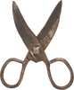RARE PAIR OF EUROPEAN SHEARS, 17th-18th CENTURY - Fagan Arms