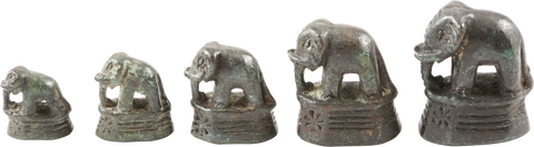 BURMESE OPIUM WEIGHTS, 19TH CENTURY - The History Gift Store