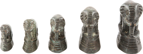 BURMESE OPIUM WEIGHTS, 19TH CENTURY - The History Gift Store