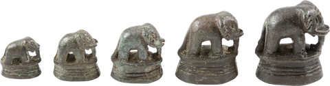 BURMESE OPIUM WEIGHTS, 19TH CENTURY - The History Gift Store