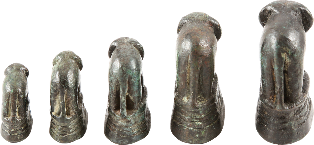 BURMESE OPIUM WEIGHTS, 19TH CENTURY - The History Gift Store