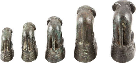 BURMESE OPIUM WEIGHTS, 19TH CENTURY - The History Gift Store