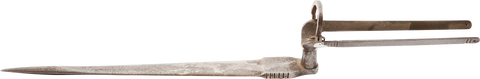 INDO-PERSIAN BAYONET FOR MATCHLOCK MUSKET - Fagan Arms