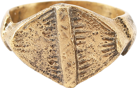 LATE MEDIEVAL EUROPEAN MAN’S RING, 14TH-16TH CENTURY AD, SIZE 8 ¾ - The History Gift Store