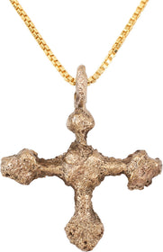 EUROPEAN CHRISTIAN CROSS NECKLACE, 9th-10th CENTURY - The History Gift Store