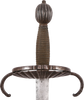 AN ITALIAN CRAB CLAW BROADSWORD DATED 1644. - Fagan Arms
