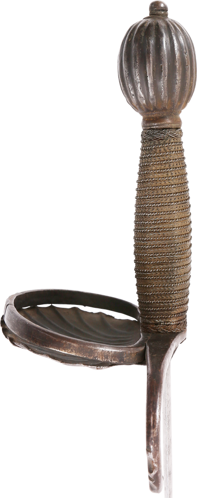 AN ITALIAN CRAB CLAW BROADSWORD DATED 1644. - Fagan Arms
