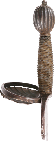 AN ITALIAN CRAB CLAW BROADSWORD DATED 1644. - Fagan Arms