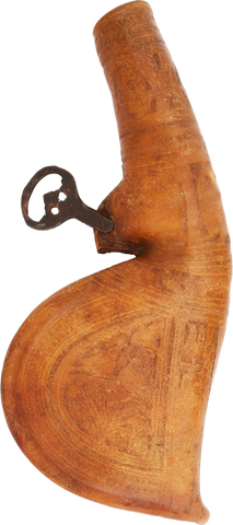 PERSIAN BARUTDAN POWDERFLASK - The History Gift Store