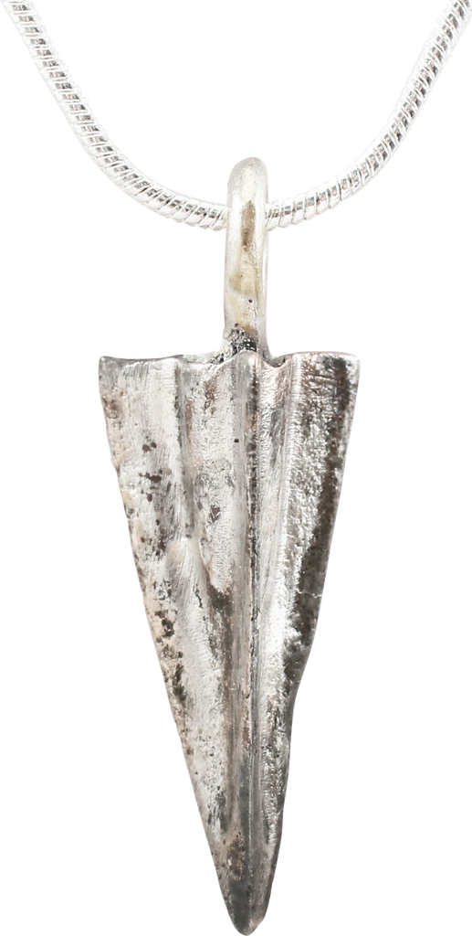 BRONZE ARROWHEAD PENDANT NECKLACE, HELLENISTIC GREEK, 300 - 100 BC - Fagan Arms