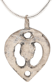 VIKING LUNAR PENDANT NECKLACE, 10th-11th CENTURY AD - Fagan Arms