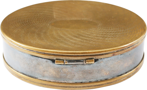 ART DECO LADY’S PATCH BOX C.1920 - The History Gift Store