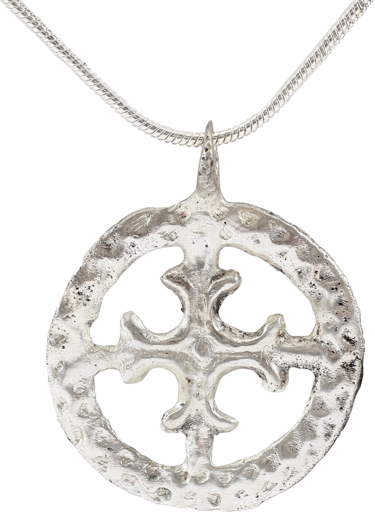FINE CRUSADER'S CROSS PENDANT NECKLACE, 11TH-13TH CENTURY - Fagan Arms