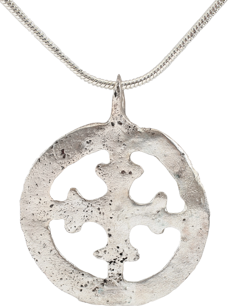 FINE CRUSADER'S CROSS PENDANT NECKLACE, 11TH-13TH CENTURY - Fagan Arms