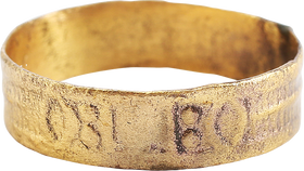 MEDIEVAL SORCERER’S RING, 8TH-11TH CENTURY, SIZE 9 - Fagan Arms