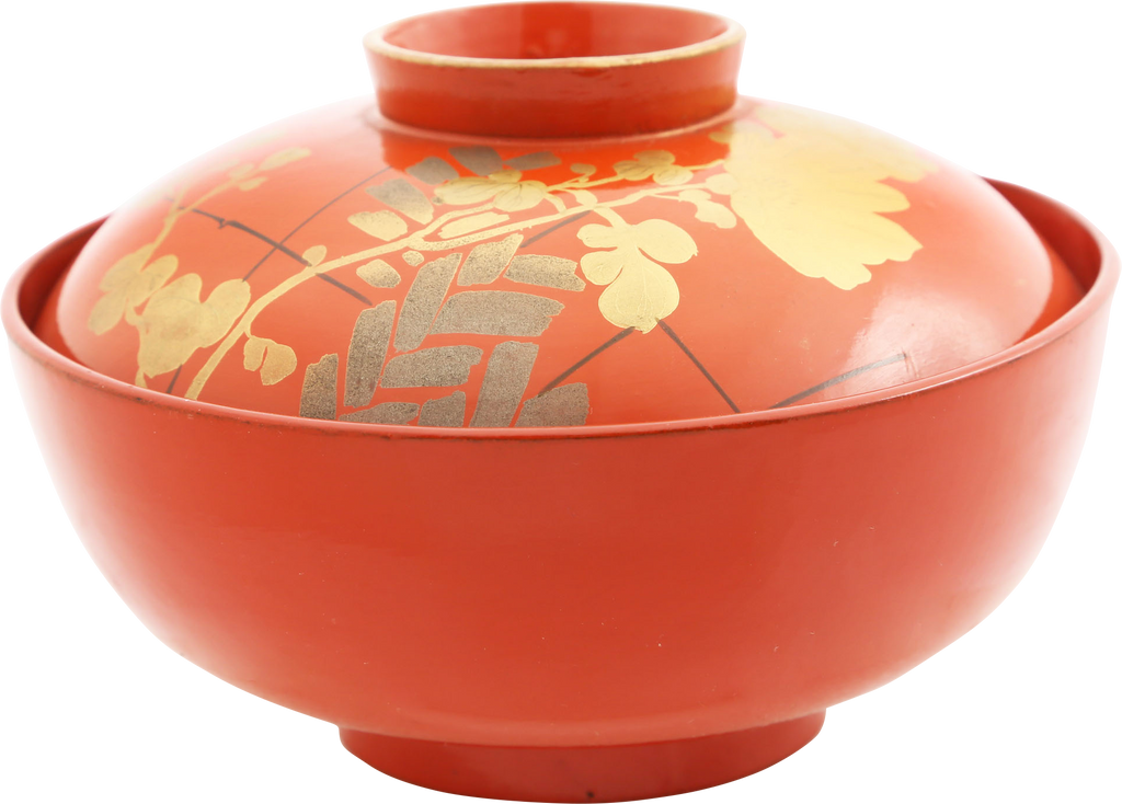 JAPANESE LACQUER BOWL OWAN - The History Gift Store