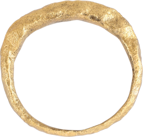 FINE VIKING ROPED OR TWIST WEDDING RING, C.866-1067 AD, SIZE 8 ¾ - Fagan Arms