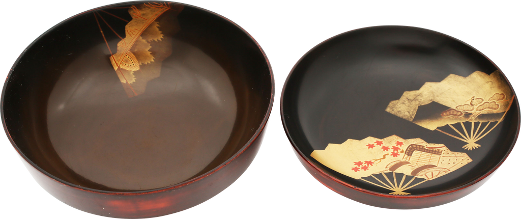 FINE JAPANESE LACQUERED BOWL, OWAN - The History Gift Store