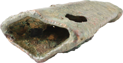 MEDIEVAL EUROPEAN DAGGER SCABBARD CHAPE, 14TH-15TH CENTURY AD - Fagan Arms