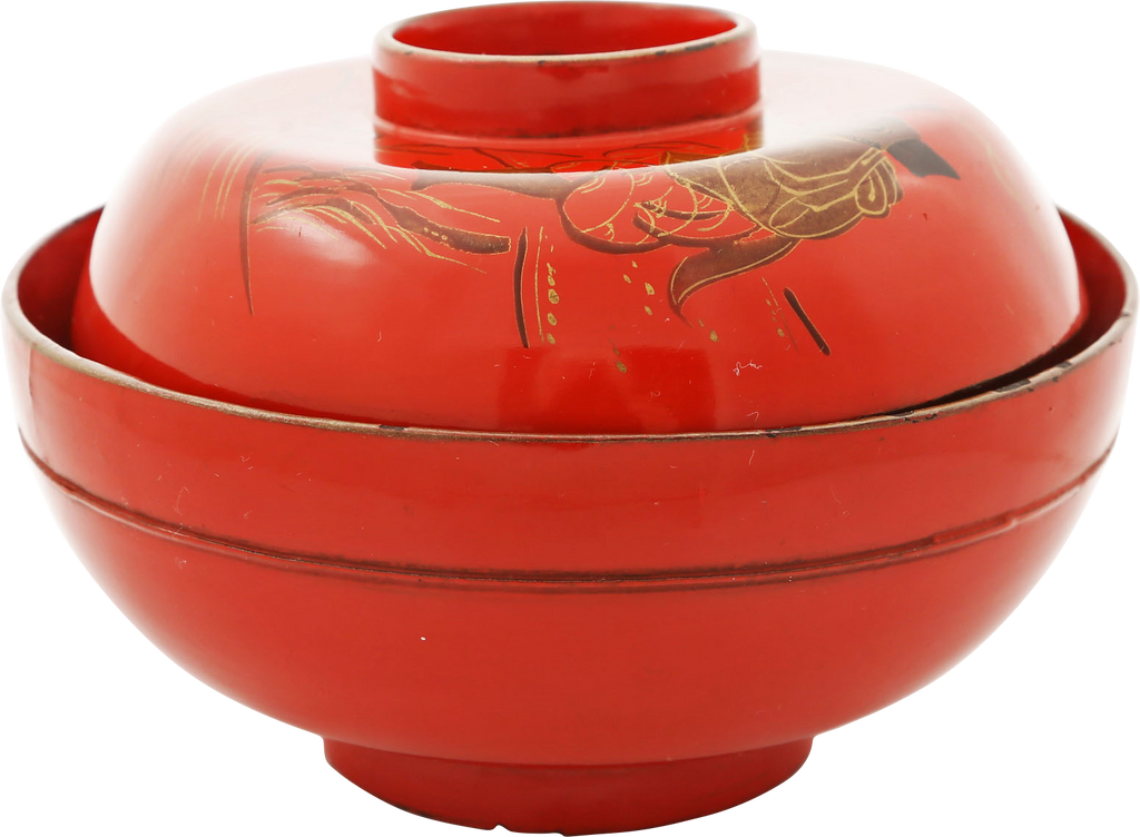 JAPANESE LACQUERED BOWL OWAN, MEIJI PERIOD, 1867-1912 - Fagan Arms
