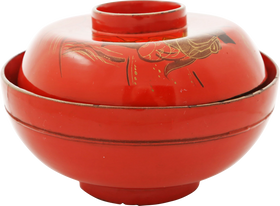 JAPANESE LACQUERED BOWL OWAN, MEIJI PERIOD, 1867-1912 - Fagan Arms