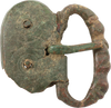 RARE ROMAN BUCKLE FROM A LEGIONARIE’S PLATE ARMOR, LORICA SEGMENTATA - Fagan Arms