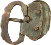 RARE ROMAN BUCKLE FROM A LEGIONARIE’S PLATE ARMOR, LORICA SEGMENTATA - Fagan Arms