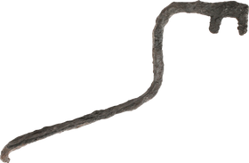 RARE VIKING CHEST OR DOOR LOCK KEY, 9TH-11TH CENTURY AD - Fagan Arms