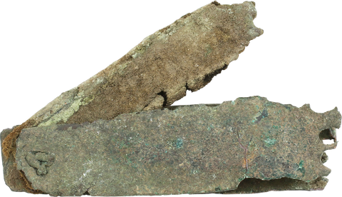 CELTIC SWORD BELT FINIAL, C.400-100 BC - Fagan Arms