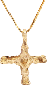 EUROPEAN CONVERT’S CROSS NECKLACE, C.800-1000 AD - The History Gift Store