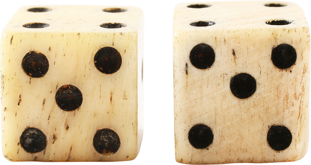 CIVIL WAR BONE DICE - The History Gift Store