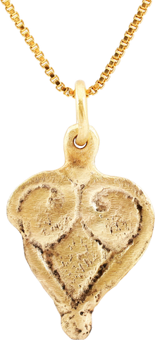 ANCIENT VIKING HEART PENDANT NECKLACE C.850-1050 AD - The History Gift Store
