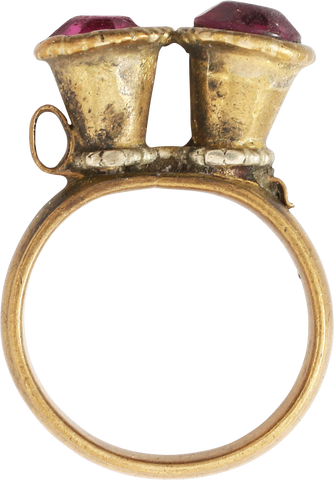 EASTERN EUROPEAN GYPSY RING, SIZE 8 ½ - Fagan Arms