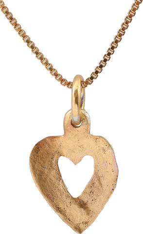ANCIENT VIKING HEART PENDANT NECKLACE, 866-1067 AD - Fagan Arms