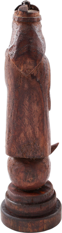 SPANISH SOUTHWEST CARVED RELIGIOUS WOOD FIGURE - Fagan Arms